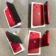iPhone13 128gb 赤 レッド 本体 SIMフリー　初期化済みの画像