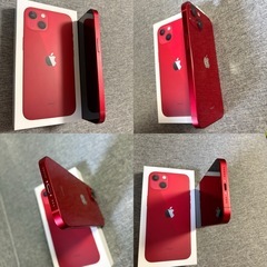 iPhone13 128gb 赤 レッド 本体 SIMフリー　初期化済みの画像