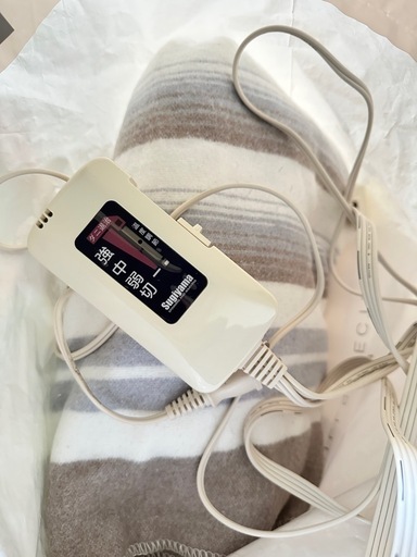 椙山紡織 電気掛敷兼用毛布 ダブル洗える 日本製 NA-013K