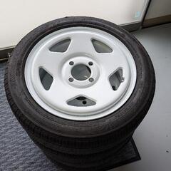 エッセで使用　タイヤホイールセット　165/55R14
