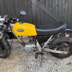 ホンダ エイプ50 カフェレーサー仕様の画像