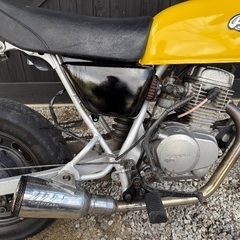 ホンダ エイプ50 カフェレーサー仕様の画像