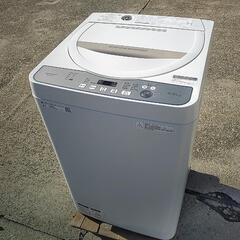 USED【SHARP】全自動洗濯機　2019年製品　5.5kg