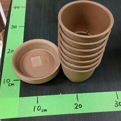 1227-064 植木　プランター　プラスチック製　７個セット