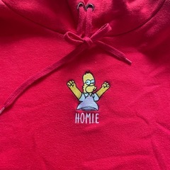 値下げ！シンプソンパーカーの画像