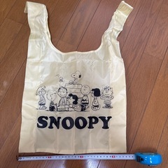 新品スヌーピーショッピングバッグの画像