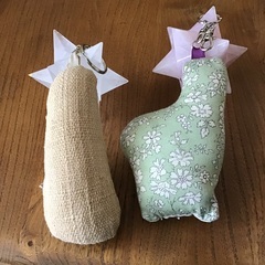 ぬいぐるみキーホルダー　アルパカ　ハシビロコウ の画像