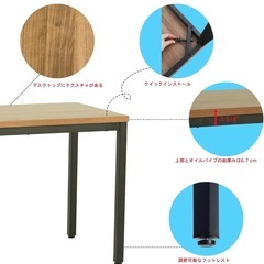 テーブル／作業台／パソコンデスク                      美品です！の画像