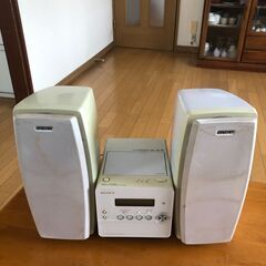 SONY CD,MDミニコンポ