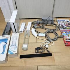 【値下げ】Wii本体、ソフト（動作確認済）