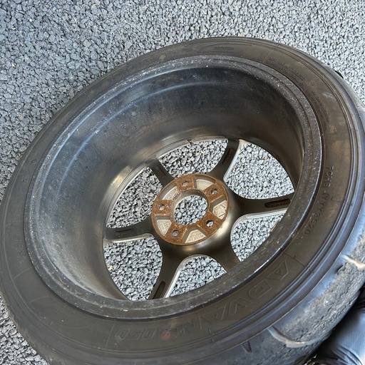 アドバン ホイール タイヤ 17インチ 5H 8J +45 114.3 A050 225/45R17