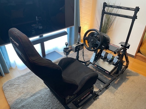 【更にお値下げ】Thrustmaster＋STRASSE ハンコン ほぼフルオプションです 