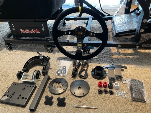 【更にお値下げ】Thrustmaster＋STRASSE ハンコン ほぼフルオプションです 