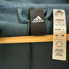 adidas Z.N.E. プレミアム フルジップ フーディー トラックジャケット XL アディダス IN5087アークティックナイト 古着  札幌市白石区 白石店 の画像
