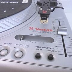 動作OK Vestax ターンテーブル PDX-2000 カートリッジ付き DJ機材 ベスタクス オーディオ 音響機器 札幌市 白石店の画像