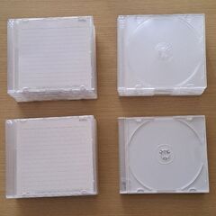 空のCD／DVDケース