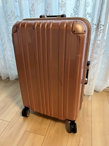 キャリーケース中サイズ　機内持ち込みサイズではありません！\n