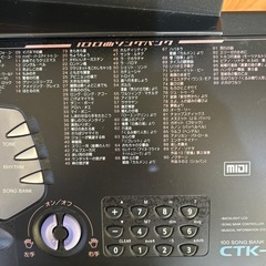 CASIOカシオ電子ピアノの画像