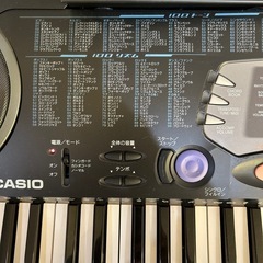 CASIOカシオ電子ピアノの画像