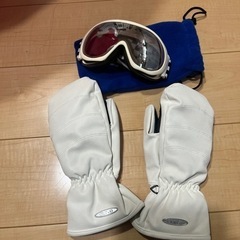 スキー　スノボー　グローブとゴーグルセット