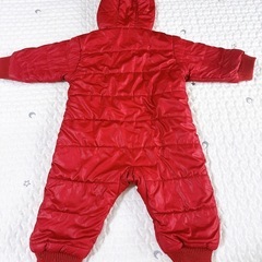 FUTURE KIDS 赤色 カバーオール の画像