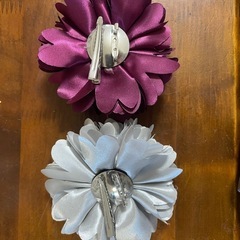 髪飾り、コサージュ　2個の画像