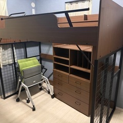 ニトリのシステムベッド
