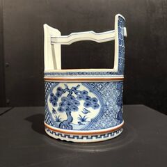 N 21207  手桶水指　茶道具　花器    ◆大阪市内・東大...
