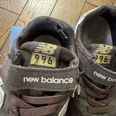 17センチ　New Balance 996 17センチ　ブラウン スニーカーの画像