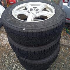 ブリジストンvrx2スタッドレスタイヤ195/65r15製造年21年