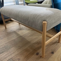 【ニトリ ベンチ（Nコレクション）】W110xD40xH46 ク...