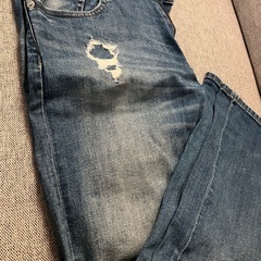 メンズ　ダメージ　ジーンズ