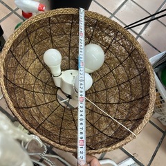 ニトリ　アジアン風照明の画像
