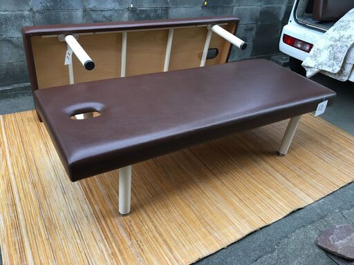 ⑫【マッサージベッド】高田ベッド 有孔 180×70×H50㎝ 定番 シンプル