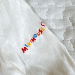 mikihouse 白ロンT 90サイズ　ミキハウス 長袖カットソー 90の画像