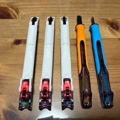 彫刻刀5本セット(安全ガード付き)の画像
