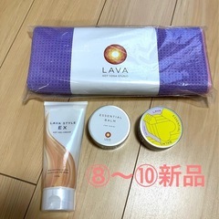 【年末セール・新品有】LAVAホットヨガセット ヨガマット・ヨガウェアなどの画像