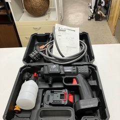 K2412-895 夢 コードレス高圧洗浄機 DT-YKS2212 年式表記無し 通電確認 