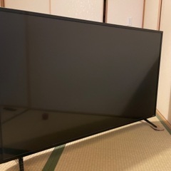55インチ　4KチューナーレスTV
