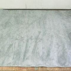 カーペット　PURELONG COLLECTION　コストコ入荷　ART carpet 素材ポリプロピレン80％　ポリエステル20％　表グレイ 200cm×275cm