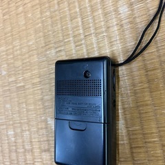 SONY ソニー ICR-S30 ブラック AMハンディポータブルラジオの画像