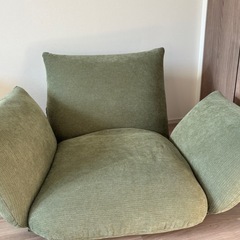 無印良品　リクライニング　フロアソファ　1シーターの画像