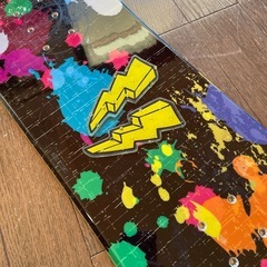 キッズ ジュニア 子供 ケース付き スノーボード 板 110の画像