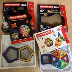 ボーネルンド マグフォーマー MAGFORMERS 12pcs & 14pcsの画像