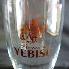☆Premium YEBISU ビアタンブラー 6点セット ビアグラス ビールグラス HS ハードストロング 420ml エビスビール ガラス製 酒器 食器 札幌 北20条店の画像