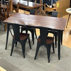 【リサイクル市場エコ伊川谷】MODERN DECO / モダンデコ ダイニングテーブル ヴィンテージタイプ【取りに来られる方限定】