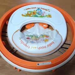 くまのプーさん　歩行器の画像