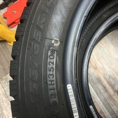 155/65R14スタッドレスタイヤ　タイヤのみの画像