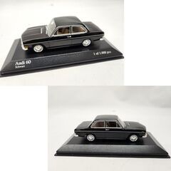 ミニチャンプス アウディ 60 シュヴァルツ 1 of 1.008 pcs ミニカー Audi 60 Schwarz MINI CHAMPS 札幌市 平岸店の画像