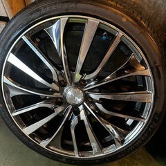 WEDS タイヤホイールセット 4本セット 18インチの画像